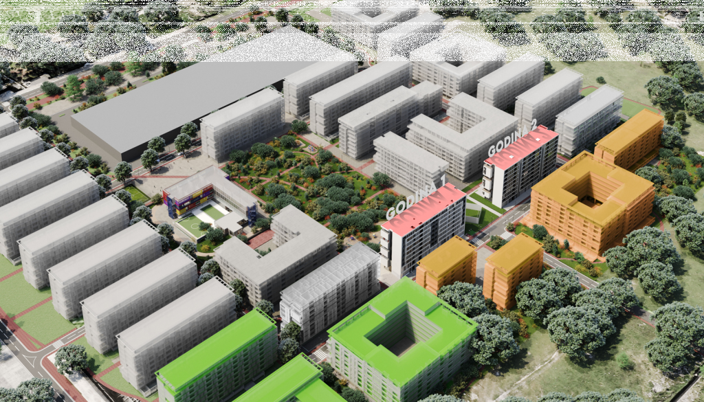 Shitet Apartament 1+1 në Univers City