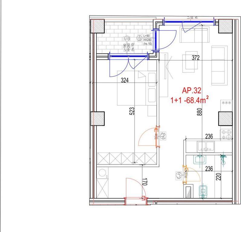 Shitet, Apartament 1+1, Don Bosco, Tirane