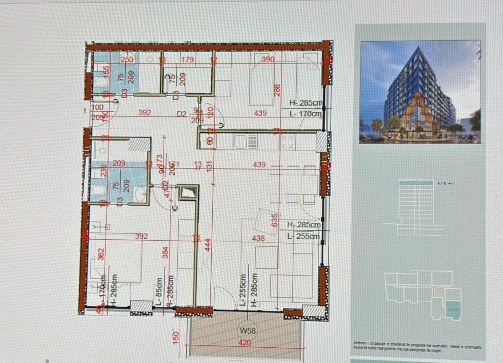 Apartment for sale 2+1 at Golden Gate, Ali Dem