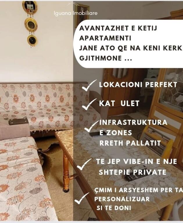 ✨ Shitet apartament 2+1,ne nje nga zonat me te mira per banim,Kavaje