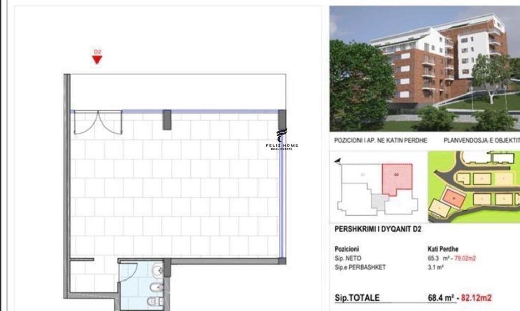 SHITET DYQAN 79 M2 LIQEN I THATE 163.000 EURO