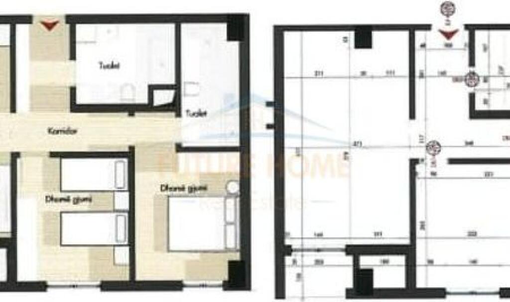 Shitet, Apartament 2+1+2, '' Splendor '' Residence, Porcelan.