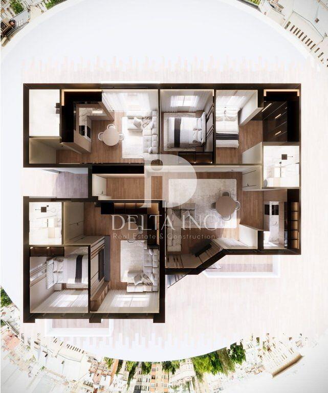 Shitet apartament 2+1 Venus Residence, prane Mangalemit