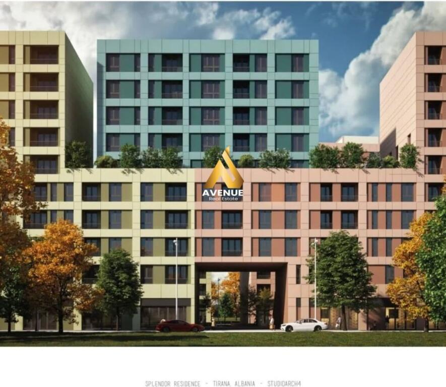 Apartment 2+1+2 for Sale – Splendor Residence, Kokonozëve Street, Porcelan, Tirana