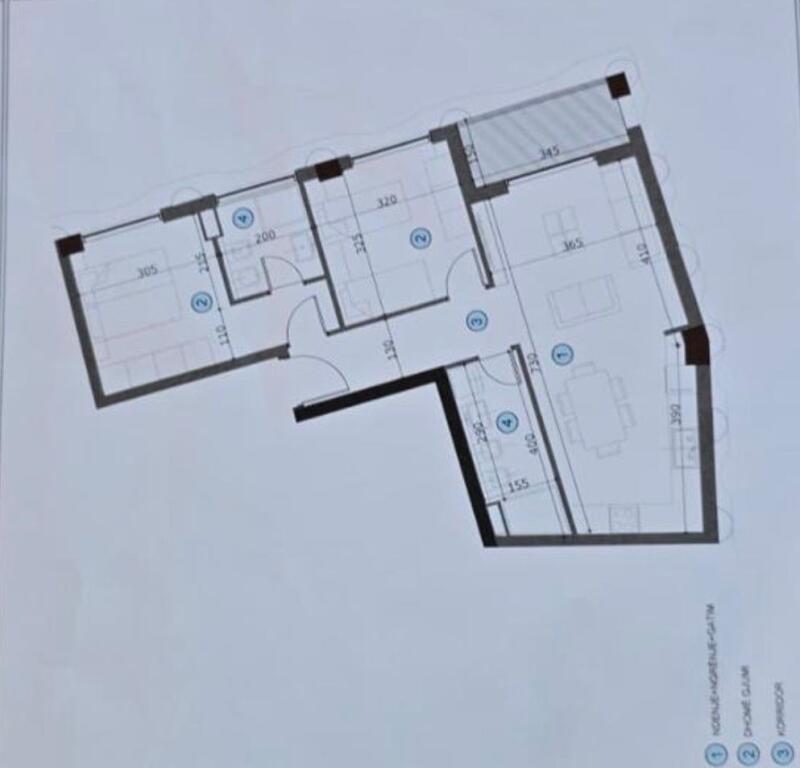 Apartament 2+1 per shitje tek Axa Residence tek Bulevardi i Ri.