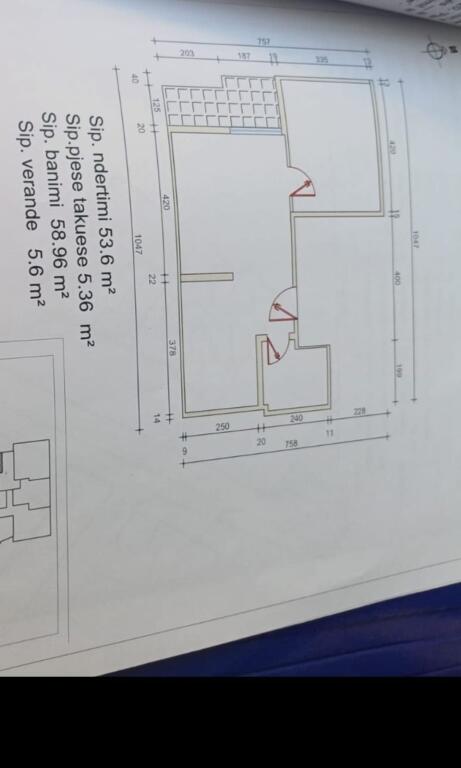 Okazion!! Shitet ne astir apartament 1+1 65 m2, 8,500,000 leke