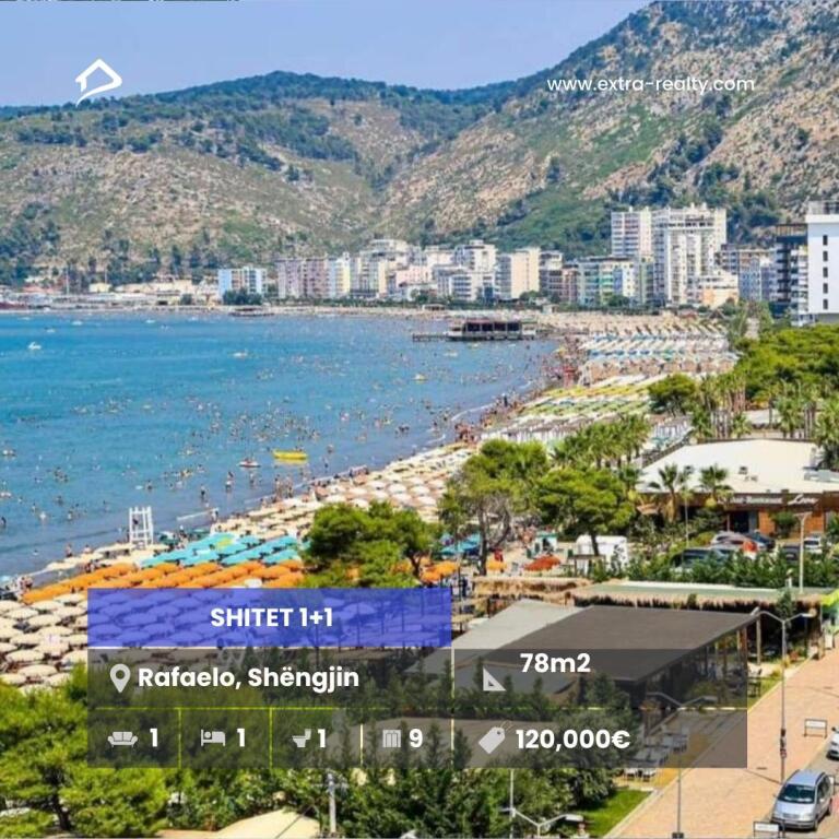 SHITET SUPER APARTAMENT 1+1 SHENGJIN