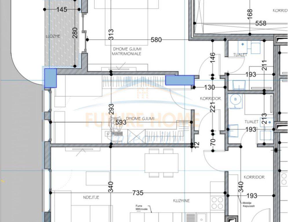 Apartment 2+1+2 for sale in BelFiore Residence II, Paskuqan.