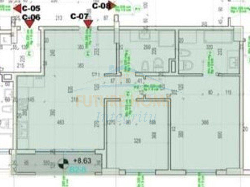 Shitet, Apartament 2+1+2, Rezidenca Porcelan 3, Tiranë.