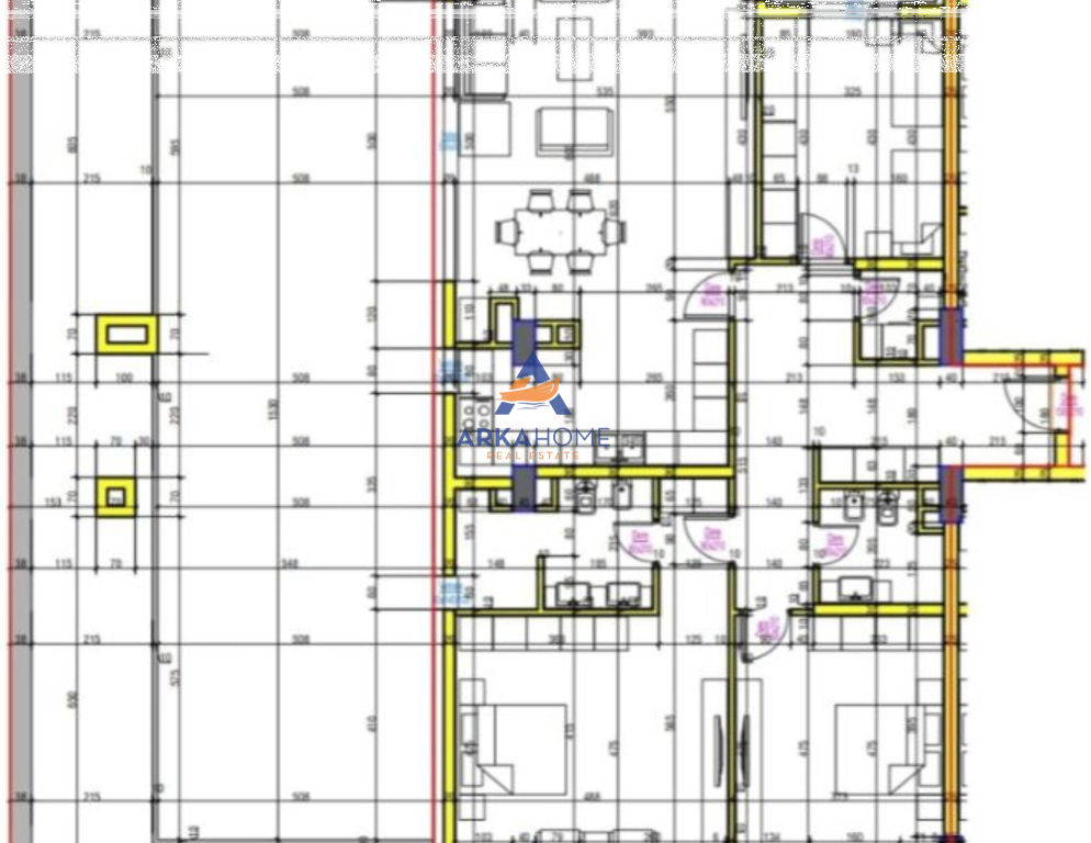 SHITET APARTAMENT 3+1+VERANDE "KOMPLEKSI URBAN GATE,UNAZA E RE" 339.430 EURO