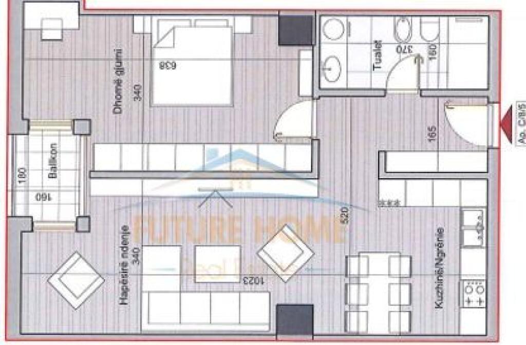 For sale, 2+1 Apartment, Hora Vertikale Residence