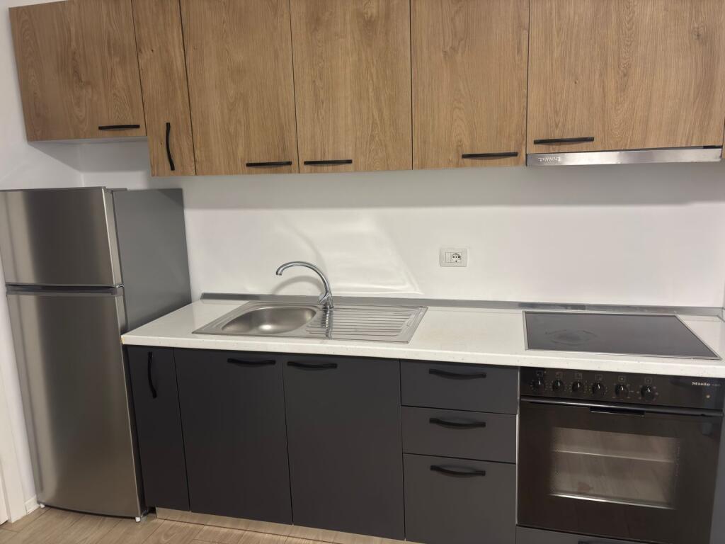 Qera, Apartament 1+1+ bllk, tek Liqeni i Thate, Pallatet FZ, 500 euro/muaj