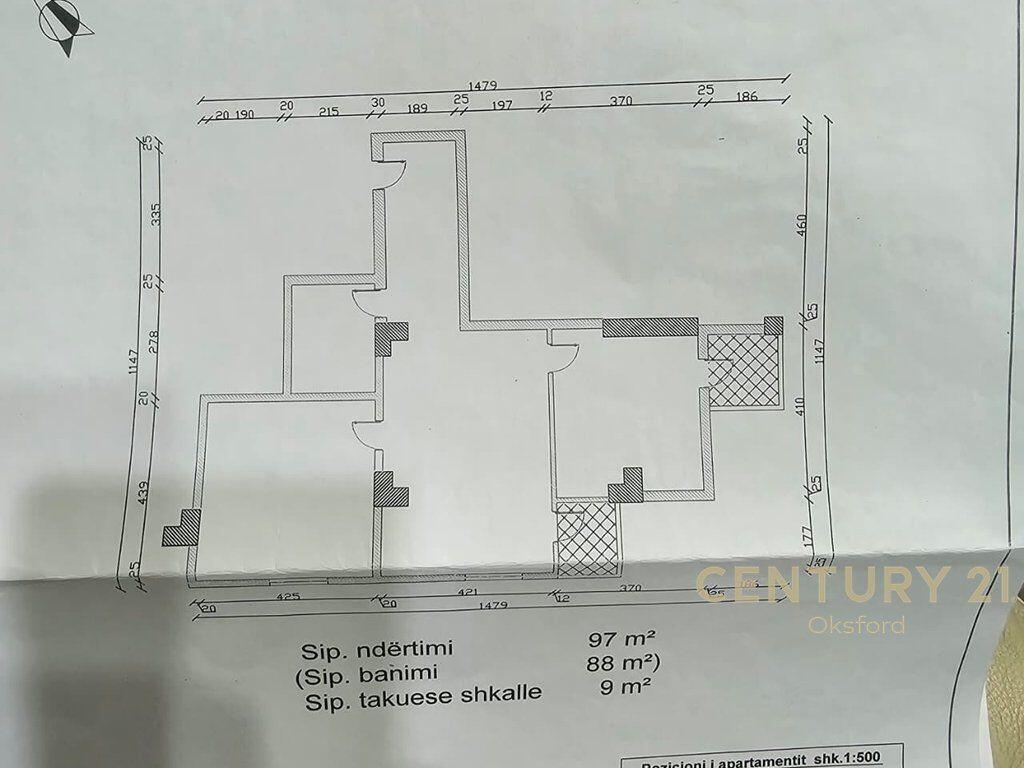 Apartament 2+1 per shitje ne Laprake