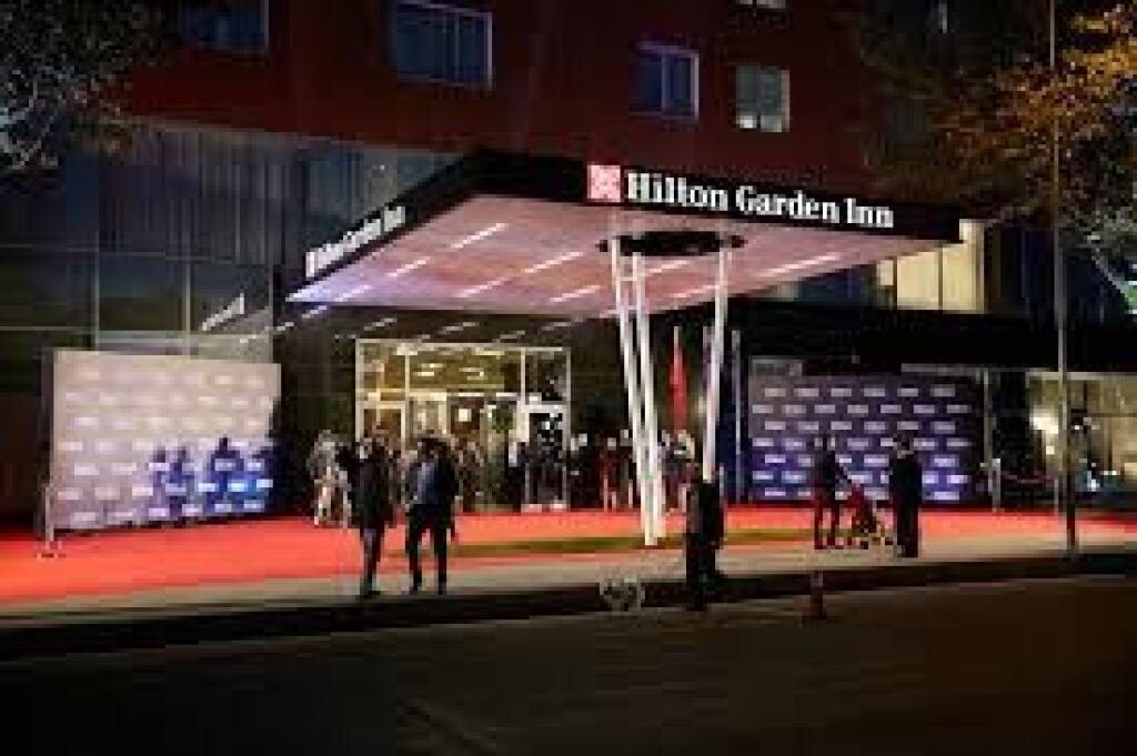 For rent, office space at Hilton Garden Inn, Gjergj Fishta Boulevard.