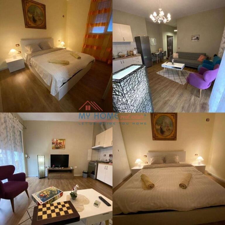 Apartament 1+1 me qera tek Pazari i Ri ne Tirane