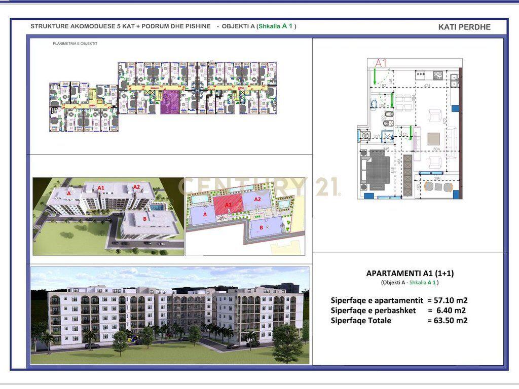 1100 EURO M2 !!!!! APARTAMENT 1+1 NE REZIDENCEN ORIENTAL 2 NE GOLEM !