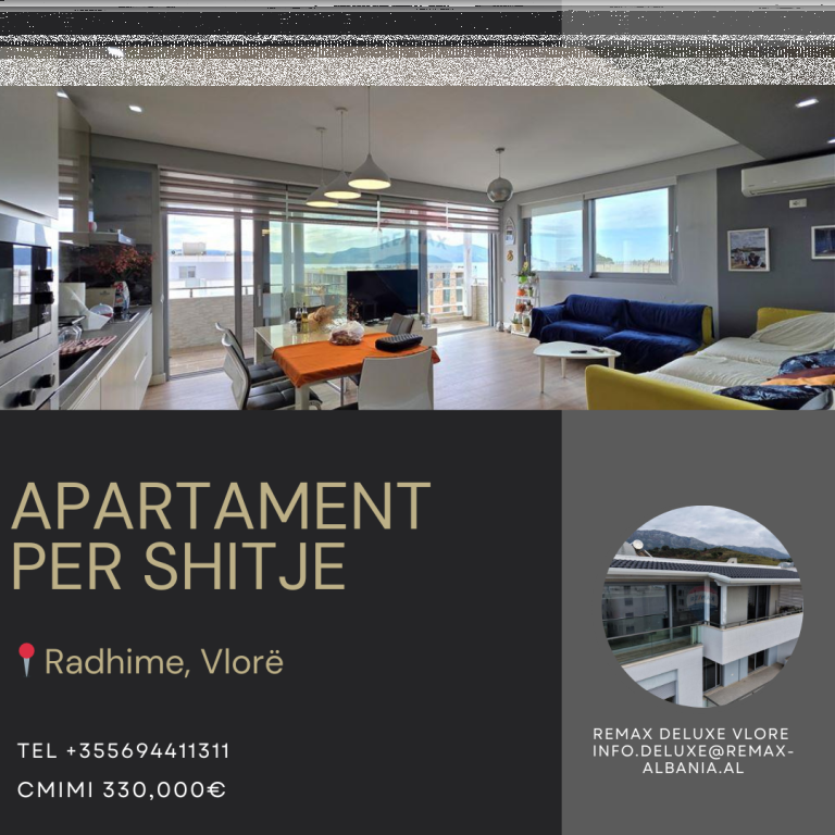 Super Apartament 2+1 në Shitje