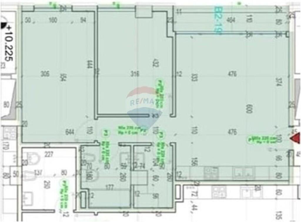 Apartment 2+1 for sale in PORCELAN