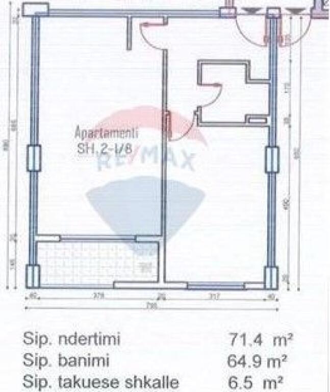 Appartamento 1+1 In Vendita a Kinostudio Tirana (530391021-15)