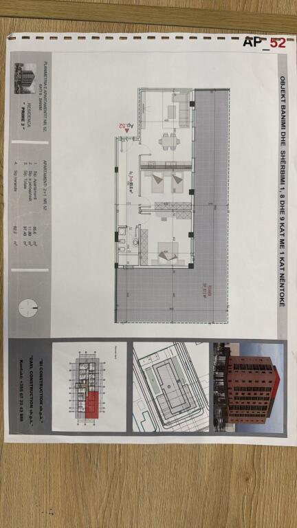 Apartament ne shitje 2+1