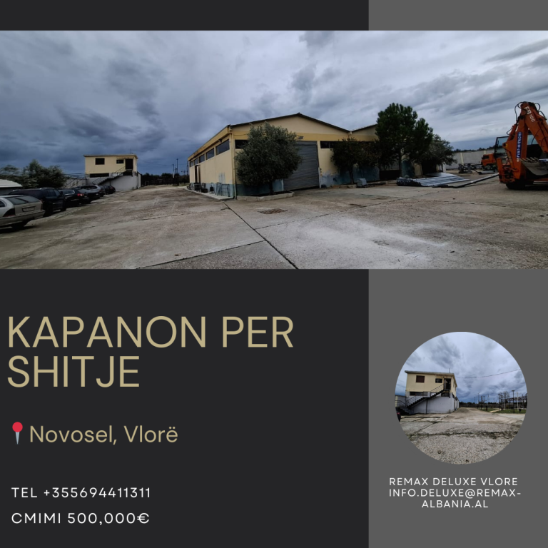 Magazinë Industriale në Shitje