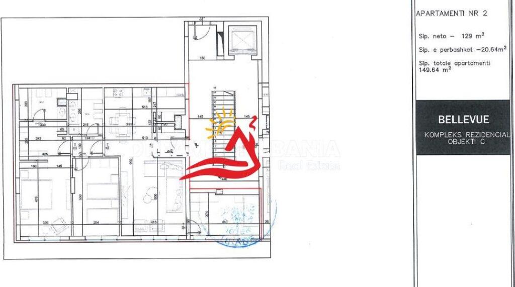 Apartament 3+1+2 Ne Shitje Te Xibraku (ID 41212132)