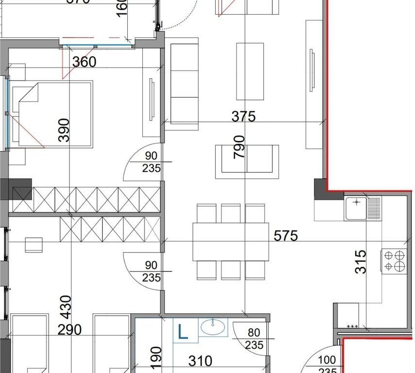 Vendesi in vendita Appartamento 2+1 al Complesso Aura in Via Dritan Hoxha