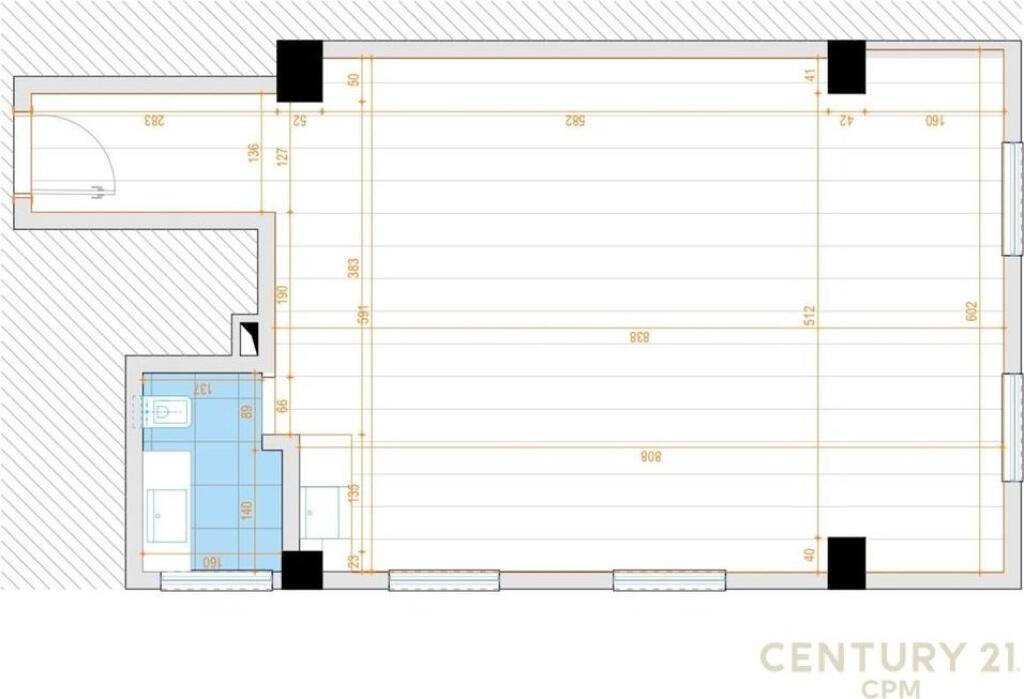Jepet me qira zyrë open space 89 m² – Përballë Toptanit, Tiranë.