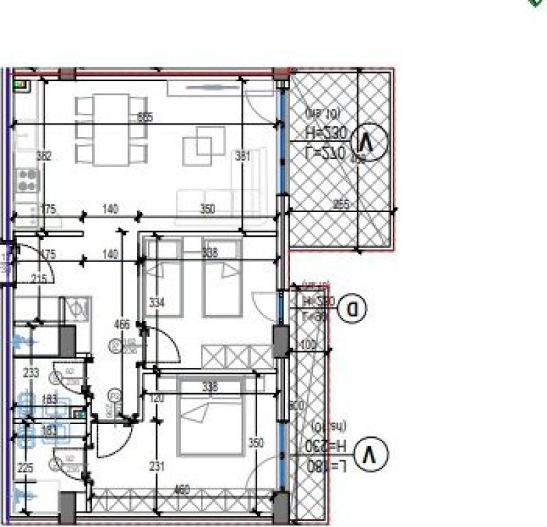 OKAZION 1500€/m📍Kodra e Diellit Shitet Apartament 2+1