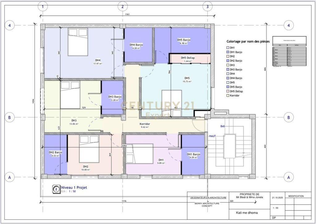 Jepet me qira vilë 4-katëshe në Rr. Riza Cerova, Tiranë – pranë Qendrës.
