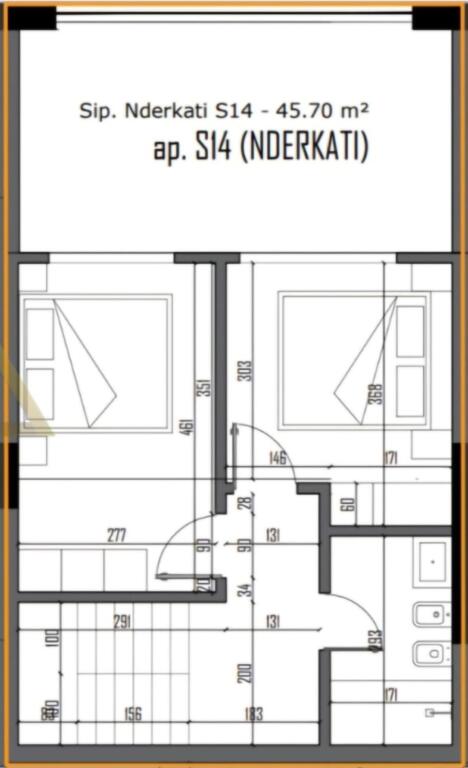 🔲 Shitet Duplex— 2+1+2 📍 Adresa: Golem (Sun Sea Rezidence)