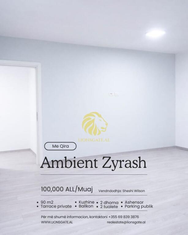 🏢 AMBIENT ME QIRA PËR ZYRA – TE SHESHI WILSON