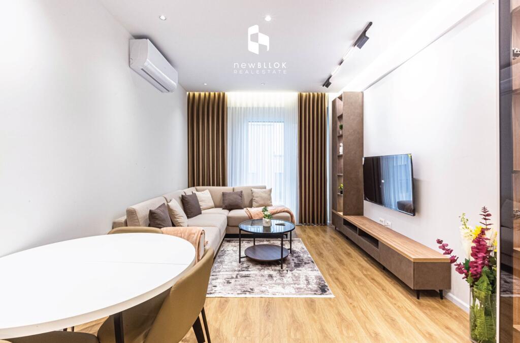 Me Qera :✨️Lovely Apartament Luxury 1+1 &amp; Ballkon (📍OXA Residencë - Fresk ) Ultra Dizanj -- Akull i Ri 450€/Muaj🔥