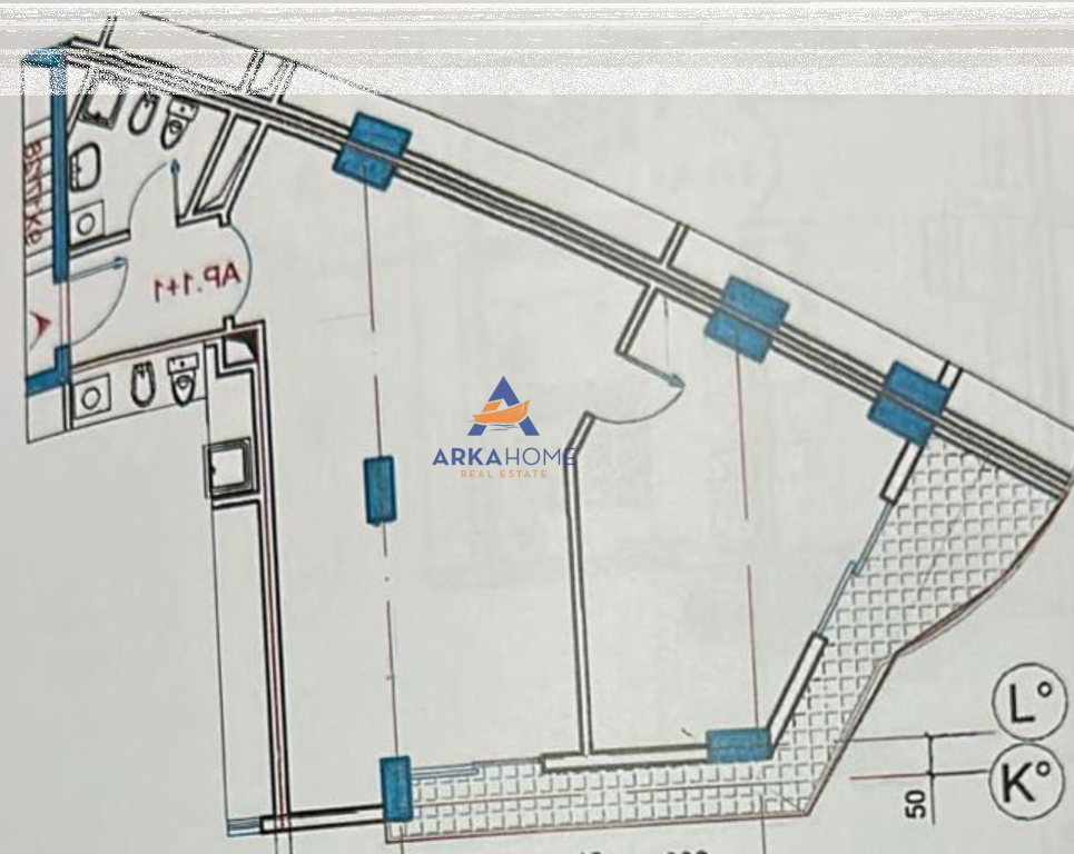SHITET APARTAMENT 2+1+POST PARKIMI "TEK RRUGA ALBANOPOLIS,TIRANE" 160.000 EURO