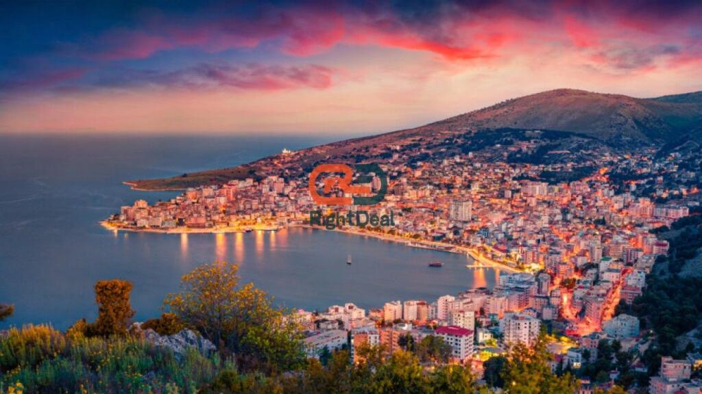 Ne Sarande, Shitet Super Apartament 4+1+2 Me Planimetri Perfekte !!!