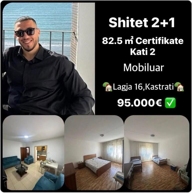 FOR SALE APT 2+1 OLD BUILDING BEHIND KASTRATI NEAR QEMAL MICI SCHOOL