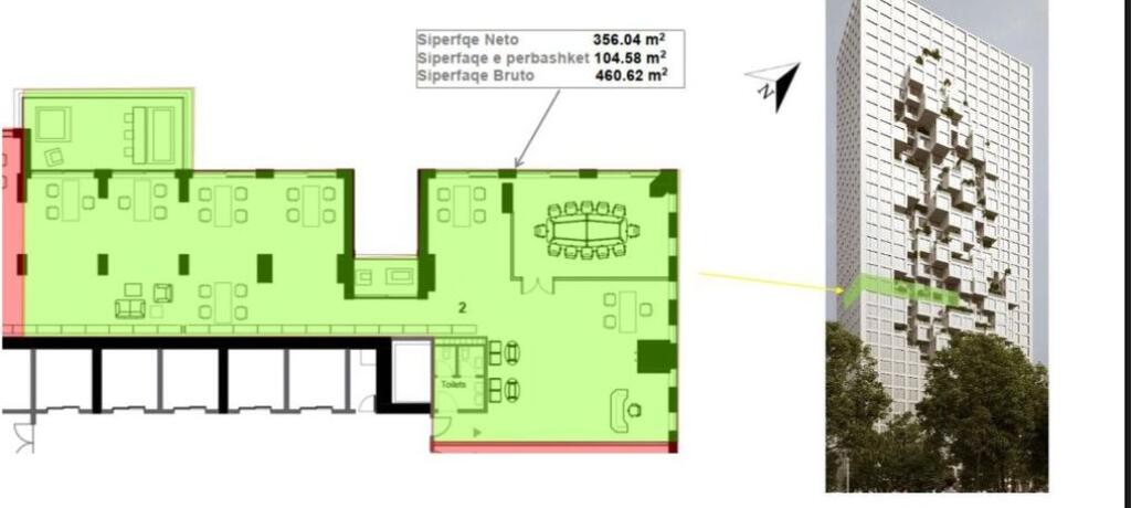 SHITET | Zyrë Biznesi – Downtown Tirana