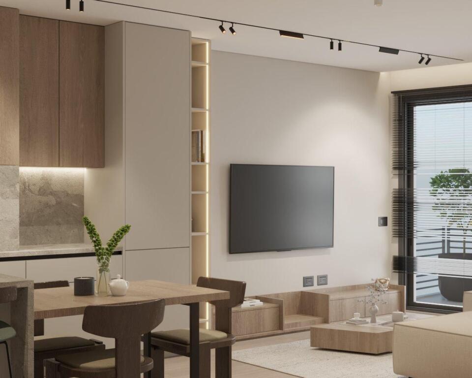 🏡 Apartament Luksoz 2+1 me Qira – Golden Tower, Rruga Mine Peza.