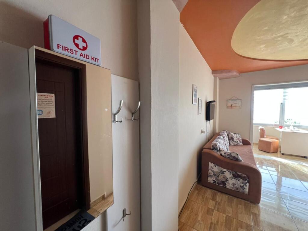 Garsonierë me qira – Plazh Rrota e Kuqe,  Pamje Deti