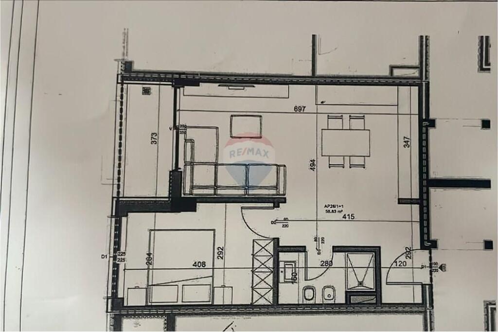 SHITET APARTAMENT 1+1 PAZARI I RI RRUGA ALI PASHE GUCIA!