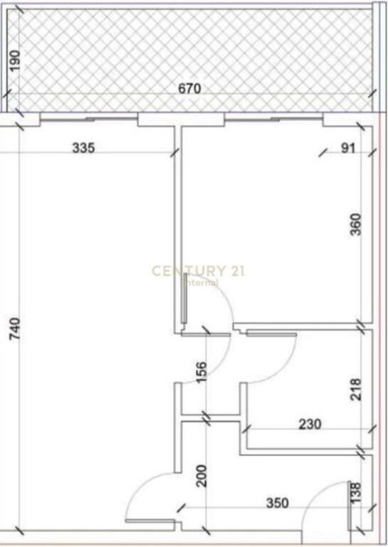 Apartament 1+1 per Shitje tek Rruga e Dibres, prane Komisariatit nr. 4