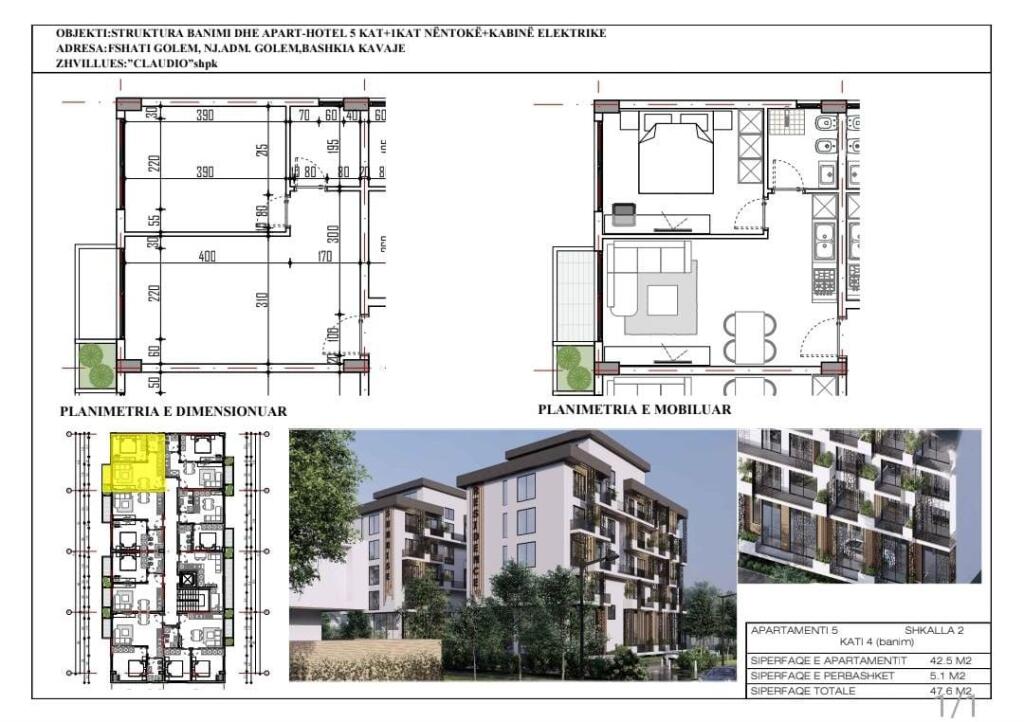 SHITET APARTAMENT NË MALIN E ROBIT – PAGESË ME KËSTE