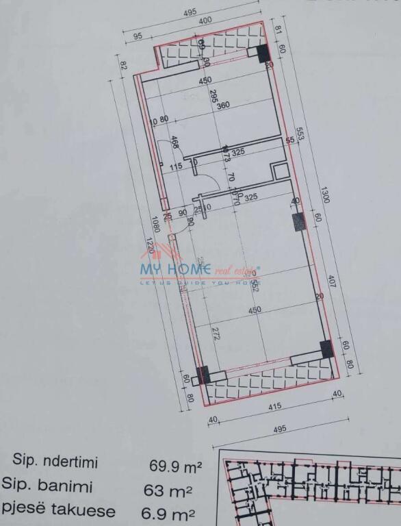 Apartament 1+1 ne shitje tek Komuna e Parisit ne Tirane