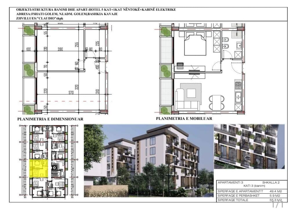 SHITET APARTAMENT NË MALIN E ROBIT – PAGESË ME KËSTE