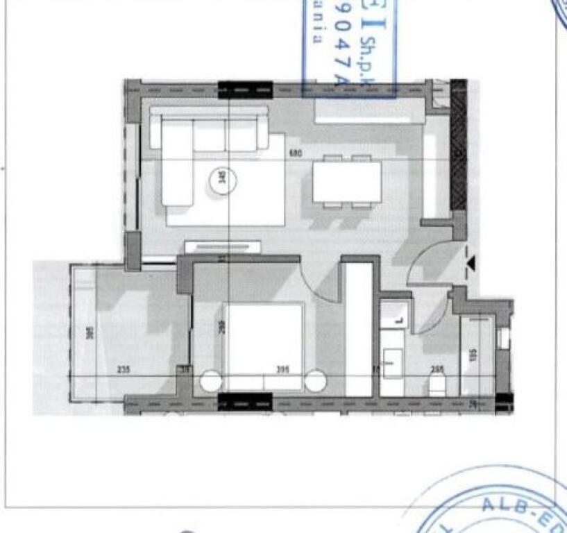 Shitet Apartament 1+1 tek 5 maji