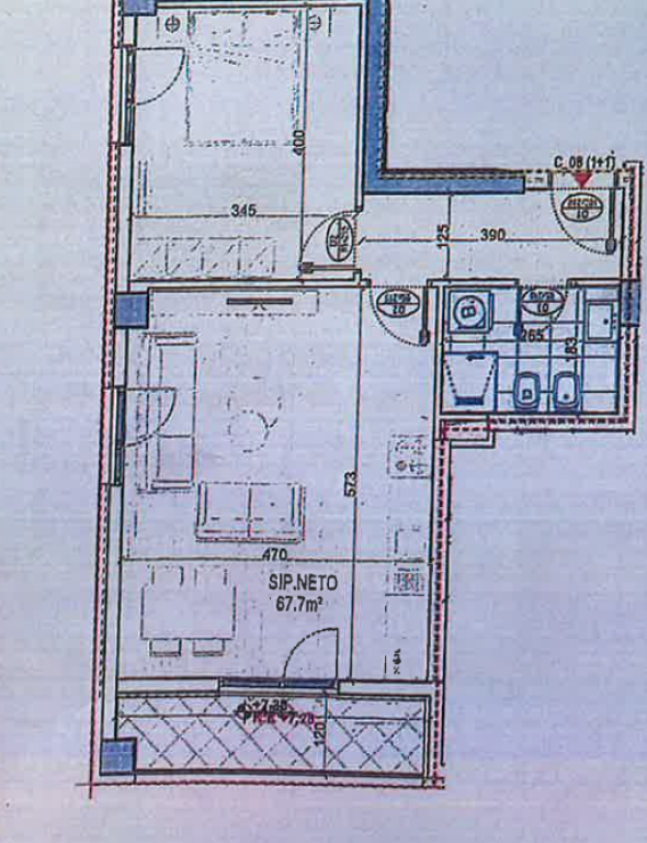 💥SHITET APARTAMENT 1+1 TE BULEVARDI I RI -ÇMIM KLERINGU❗️