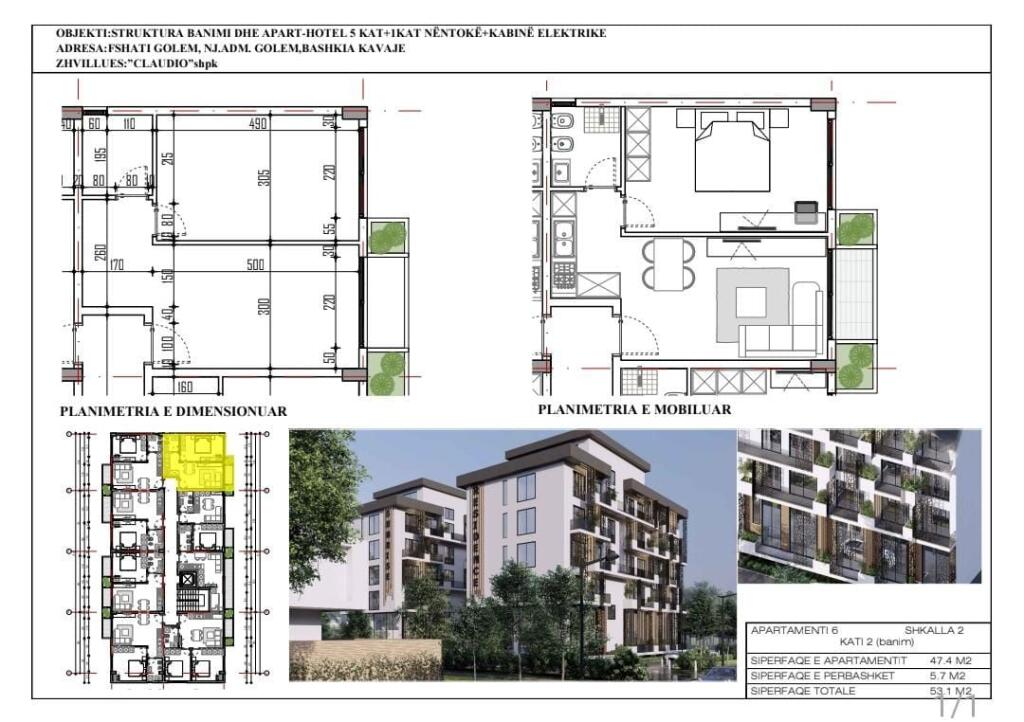 SHITET APARTAMENT NË MALIN E ROBIT – PAGESË ME KËSTE