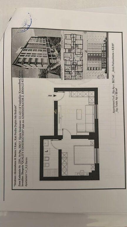 SHITET APARTAMENT 1+1 NE GOLEM 66.000 €, NDERTIM I RI , I PERFUNDUAR !