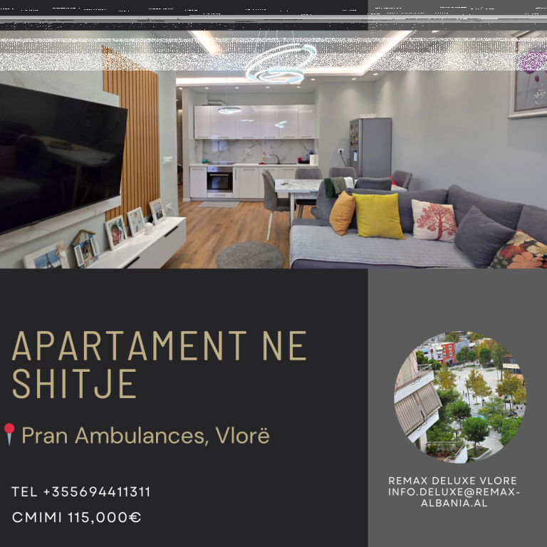  Apartament 1+1+dhome depo në Shitje