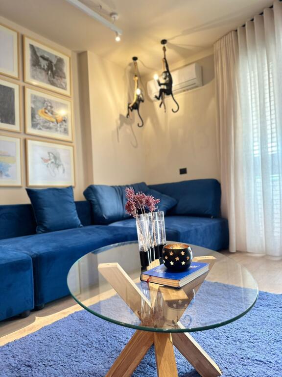 Apartament 1+1 me qera ne Bulevardin Gjergj Fishta ne Tirane.